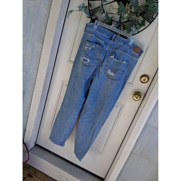 American Eagle Outfitters Jeans Stretch Distressed Size 18 Regular - Picture 2 of 8